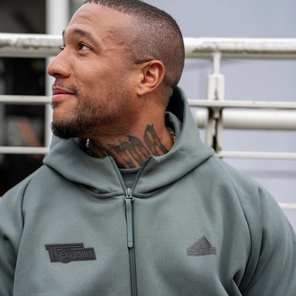 adidas Sweatjacke - grün