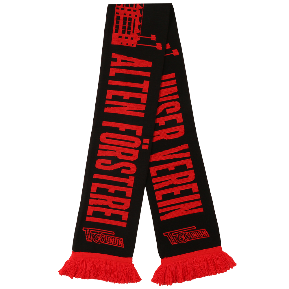 Schal Stadion - schwarz