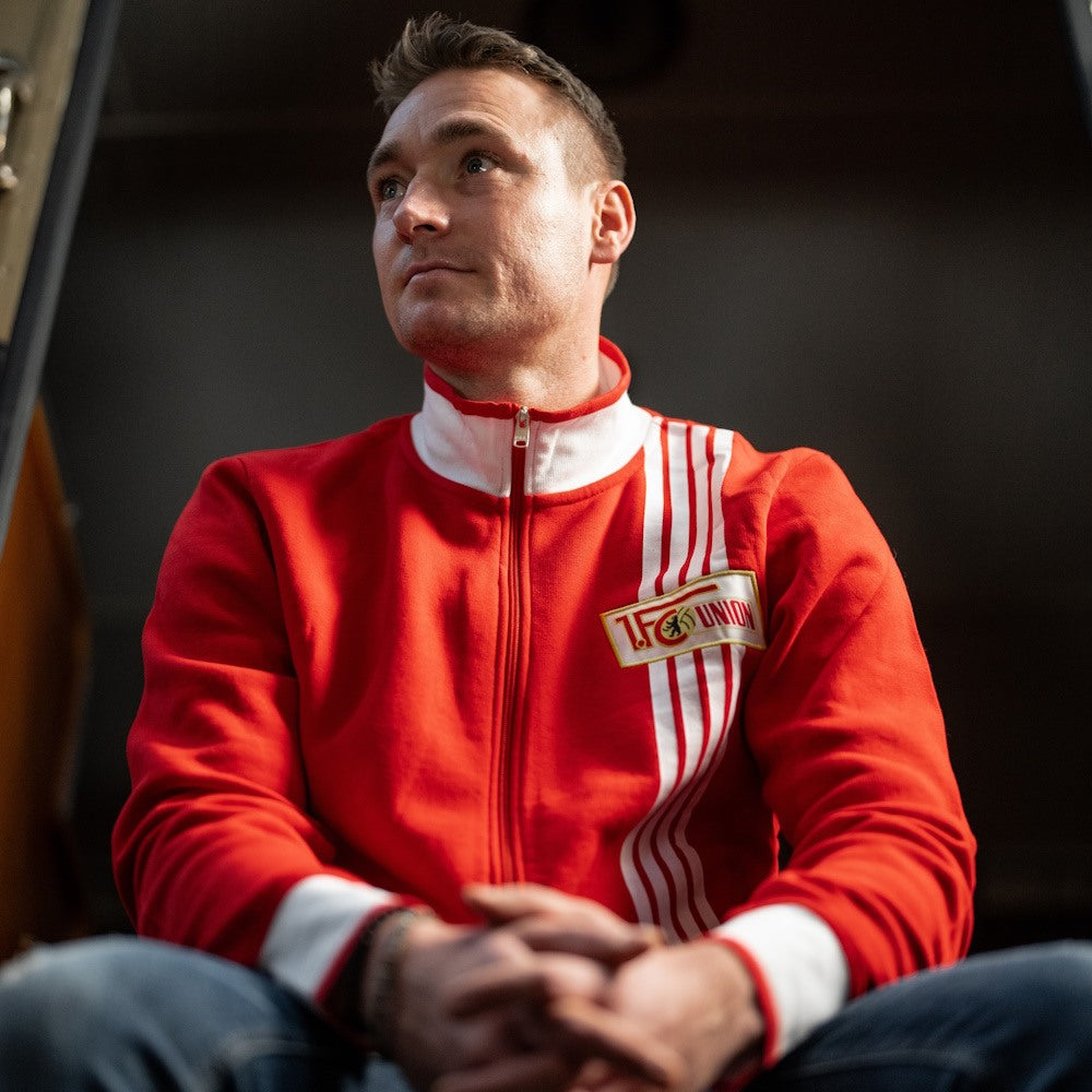 Sweatjacke Retro - Streifen