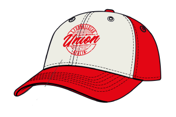 Cap Union - rot/weiß