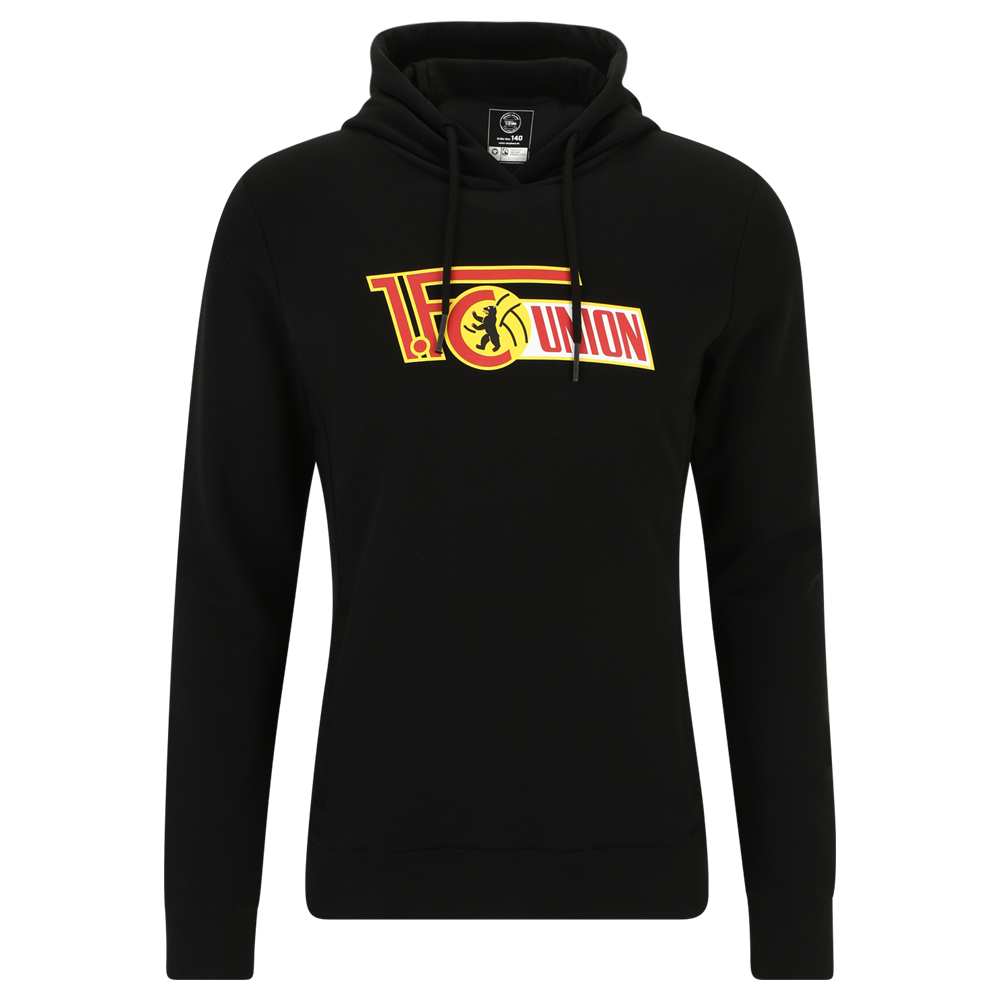 Frauen Kapuzenpullover Logo - schwarz