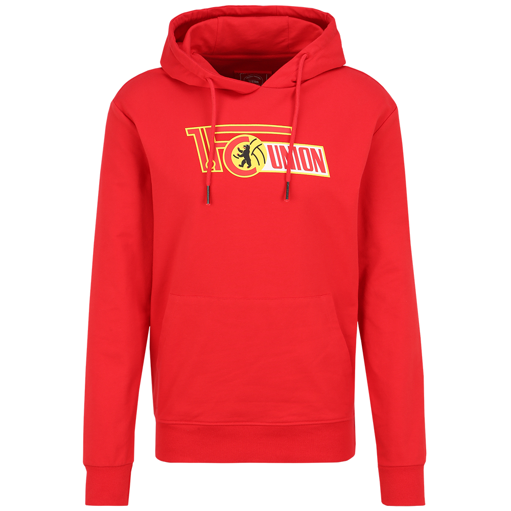 Kapuzenpullover Logo - rot