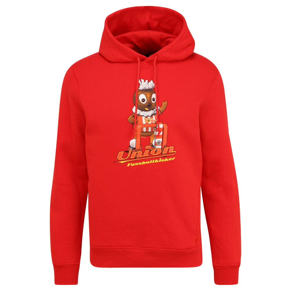 Kapuzenpullover Pittiplatsch - rot