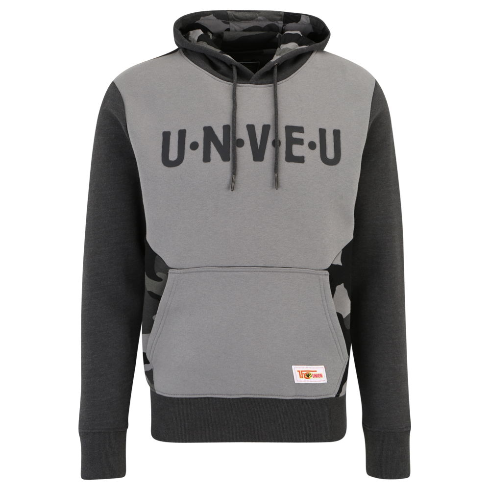 Kapuzenpullover UNVEU - grau/camouflage