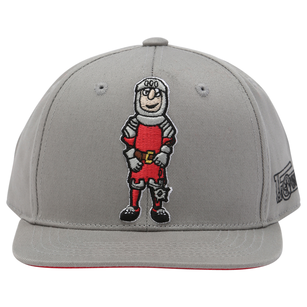 Kinder Cap Ritter Keule - grau