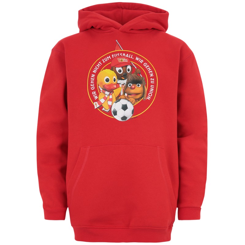 Kinder Kapuzenpullover - Wir gehen zu Union