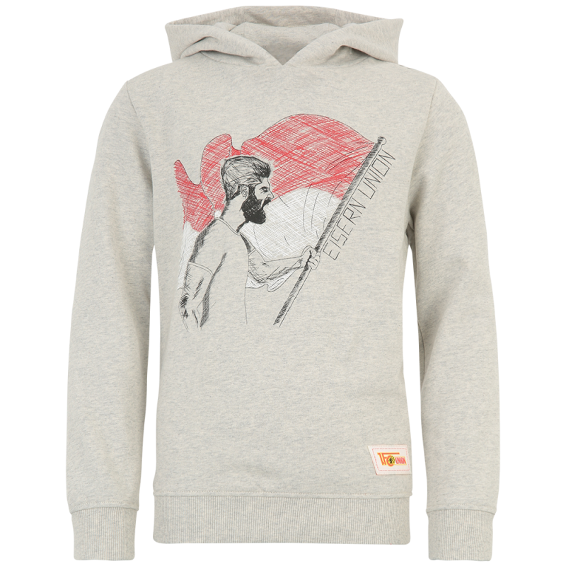 Kinder Kapuzenpullover Fahnenschwenker