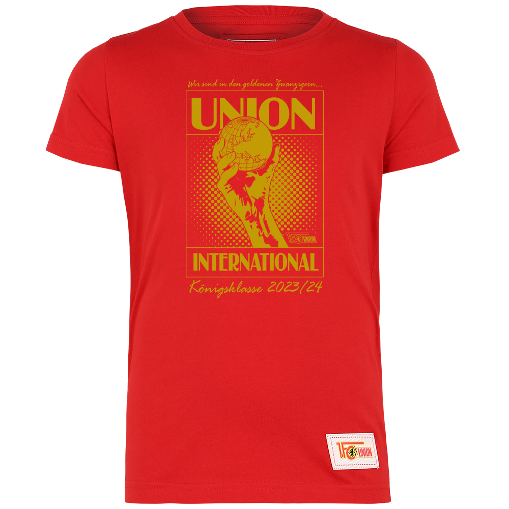 Kinder T-Shirt Königsklasse - rot