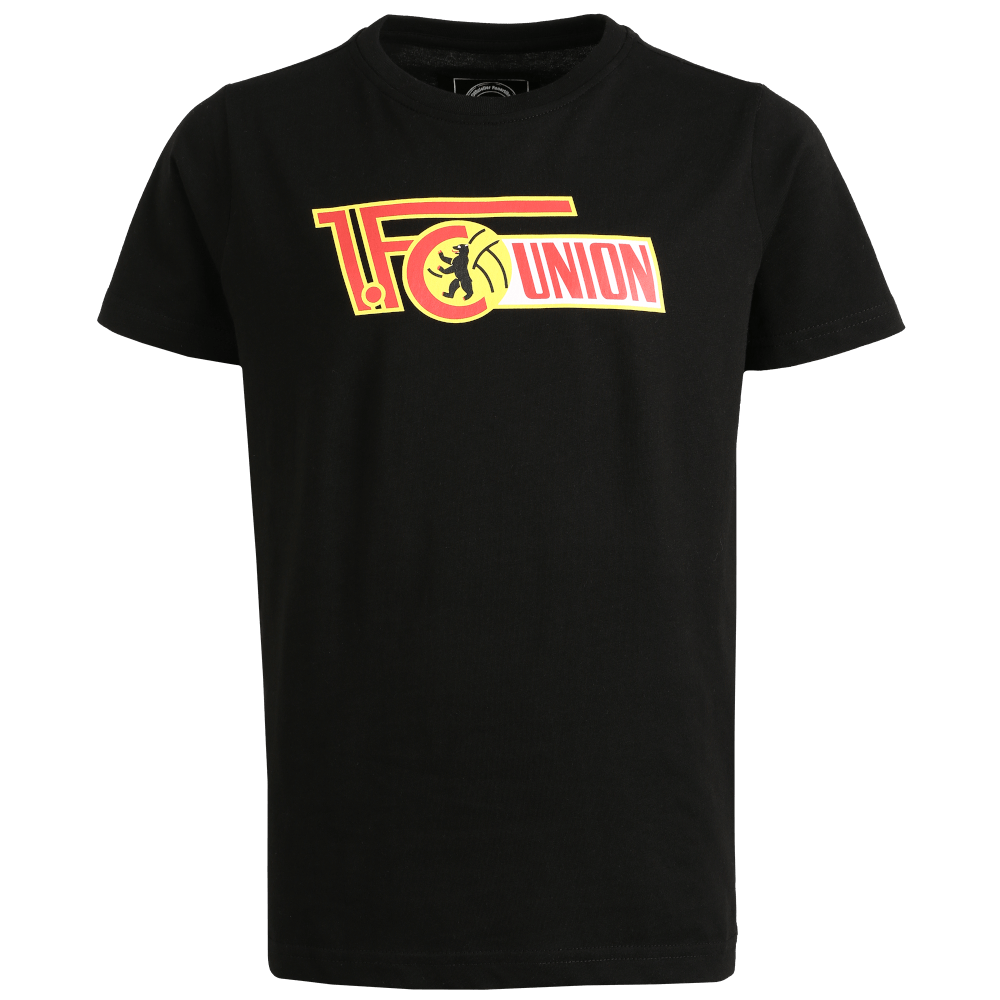 Kinder T-Shirt Logo - schwarz