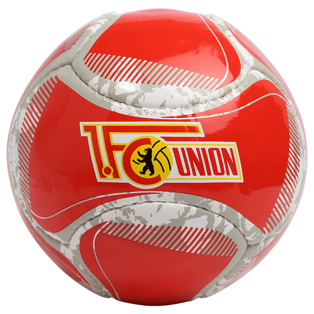 Mini Fußball Logo - rot/weiß