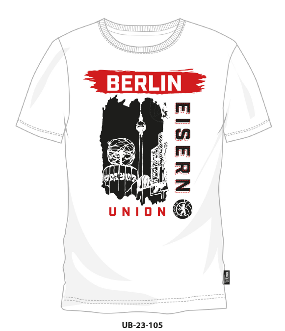 T-Shirt Eisern - weiß