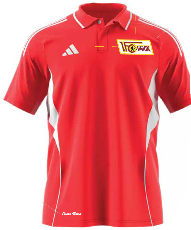 Adidas Poloshirt rot - Team 25/26