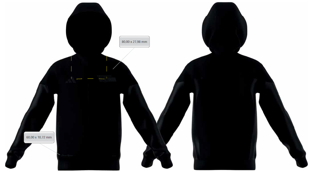 Adidas Kinder Ausgehjacke schwarz - Team 25/26