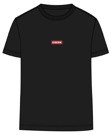 T-Shirt Eisern - Schwarz 