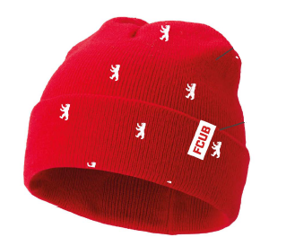Mütze Berlin - rot 