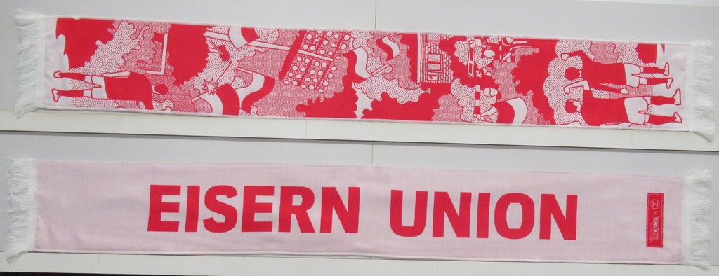 Schal HOG - rot/weiß