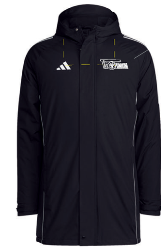 [UB332453] Adidas Parka - schwarz Team 24/25