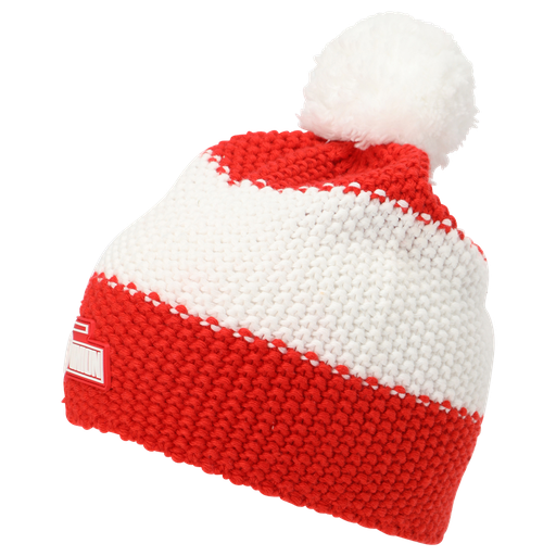 [UB252213] Strickbommelmütze Blockstreifen