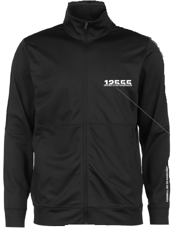 [UB052426] Sweatjacke 12555 - schwarz
