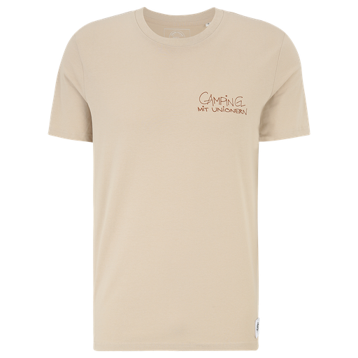 [UB012353] T-Shirt Camping - beige
