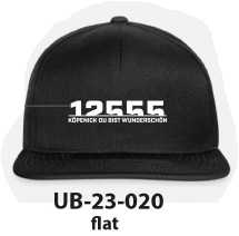 [UB252405] Cap 12555 - schwarz