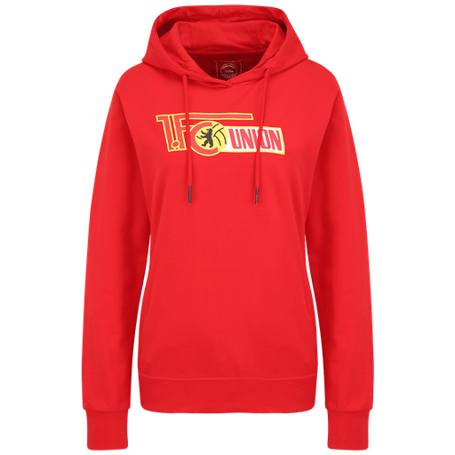 [UB062007XS] Frauen Kapuzenpullover Logo - rot