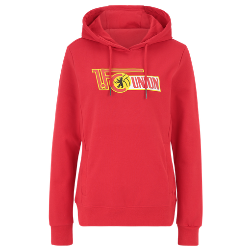 [UB062366] Frauen Kapuzenpullover Logo - rot