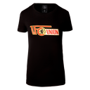 [UB022367] Frauen T-Shirt Logo - schwarz