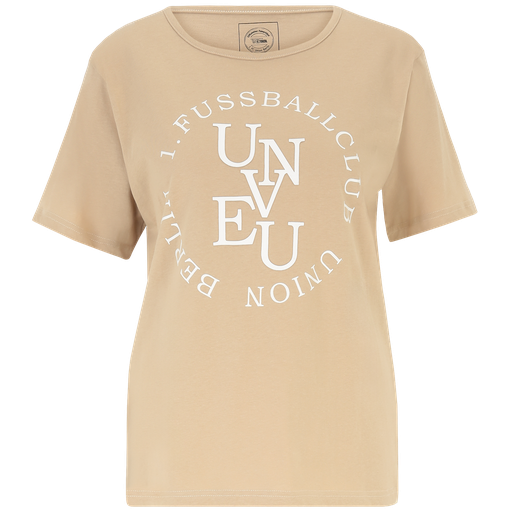 [UB022318] Frauen T-Shirt UNVEU - beige