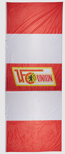 [UB262206] Hissfahne Logo rot - 150 x 400
