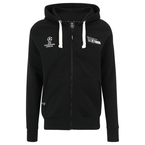 [UB052385] Kapuzenjacke Champions League Logo - schwarz