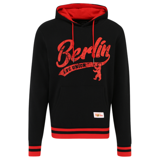 [UB052308] Kapuzenpullover Berlin - schwarz