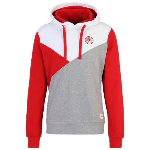 [UB052106] Kapuzenpullover Blockstreifen UNVEU