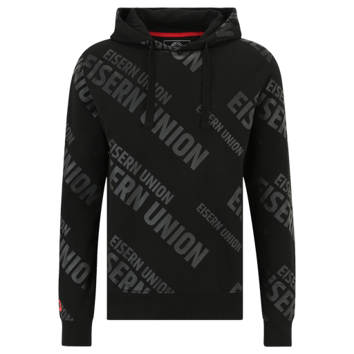 [UB052328] Kapuzenpullover Eisern Union - schwarz