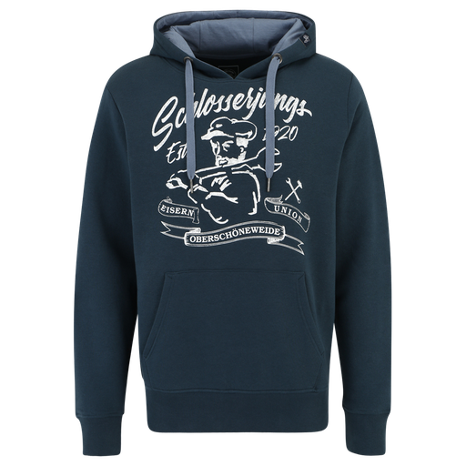 [UB052309] Kapuzenpullover Schlosserjungs 1920 - blau
