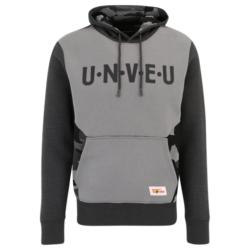 [UB052303] Kapuzenpullover UNVEU - grau/camouflage