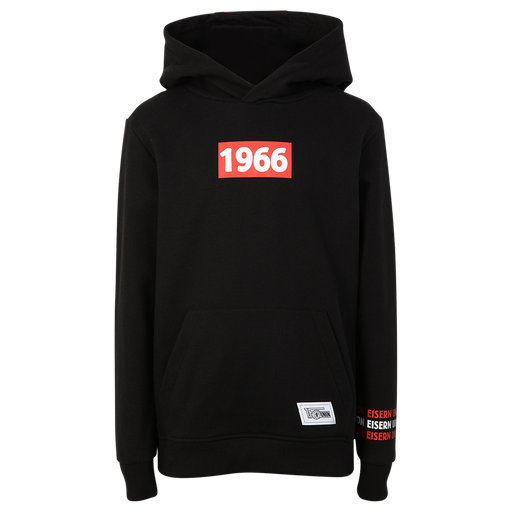 [UB072203] Kinder Kapuzenpullover 1966 - schwarz