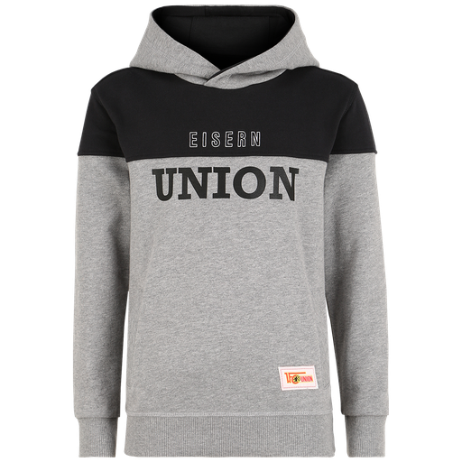 [UB072006] Kinder Kapuzenpullover Eisern - grau