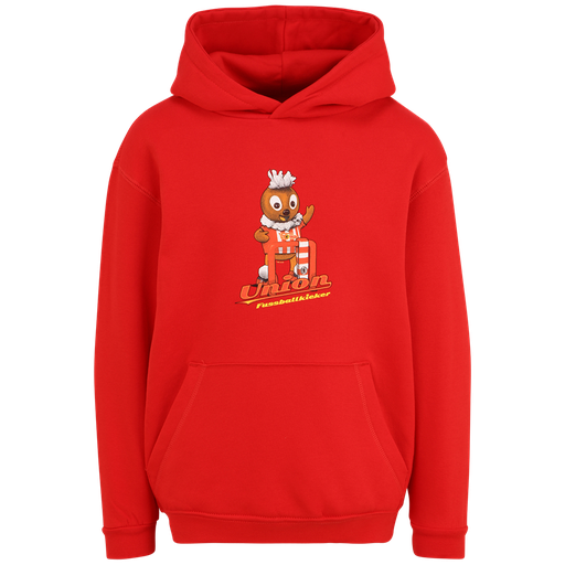 [UB072106] Kinder Kapuzenpullover Pittiplatsch - rot