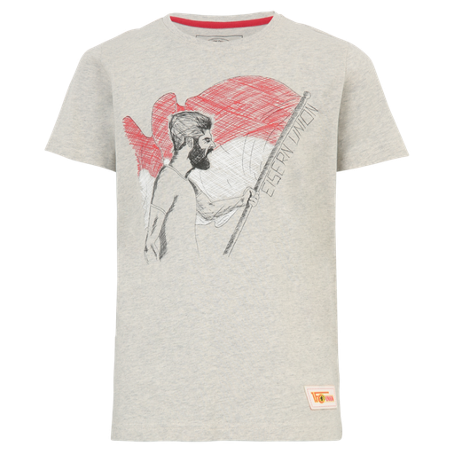 [UB032321] Kinder T-Shirt Fahnenschwenker