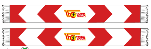 [UB242408] Schal Logo Pfeil - rot/weiß