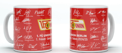 [UB112409] Tasse - Autogramme 1. Frauen 24/25
